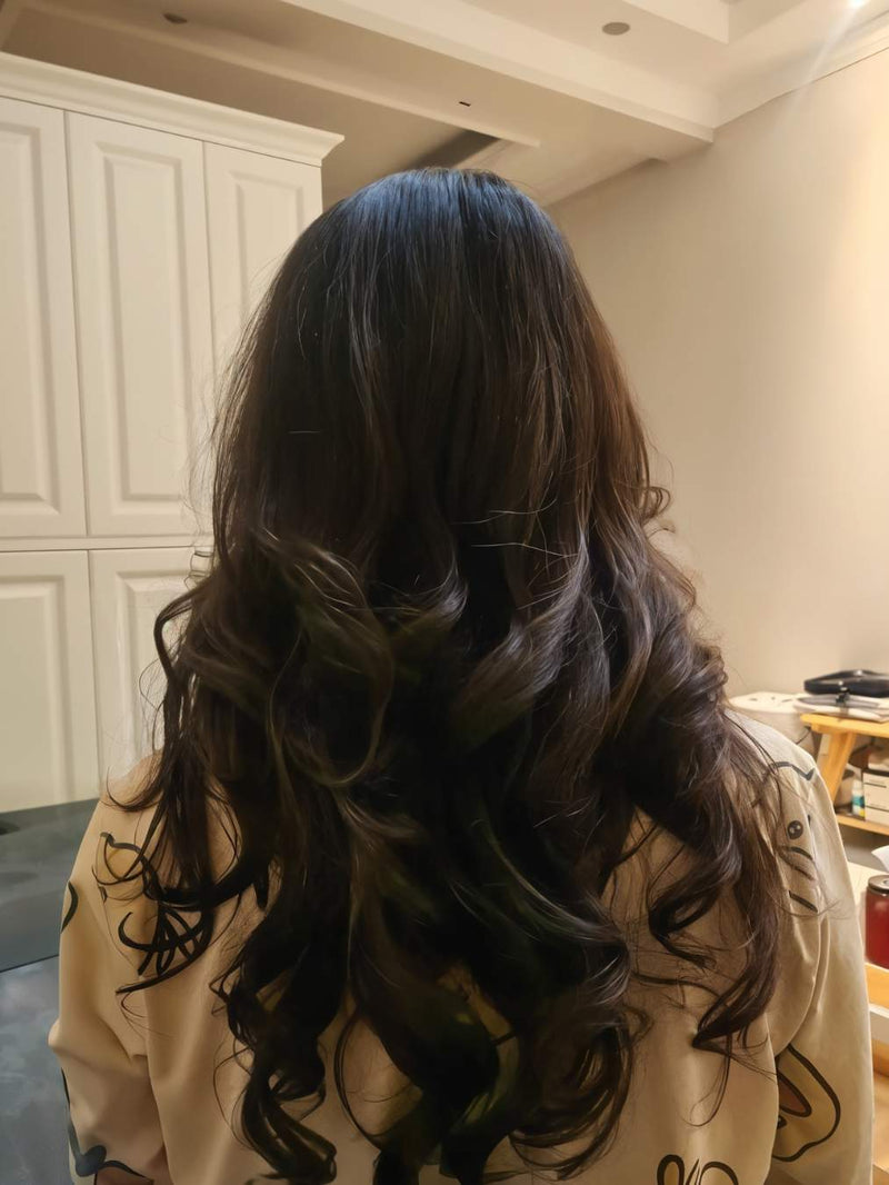 Held curls all day